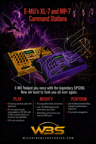 Mp 7 command station - e-mu,