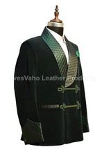 Giacca Smoking Verde Elegante