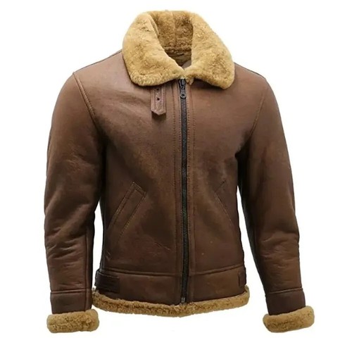 Giacca marrone bomber - giacca, b3