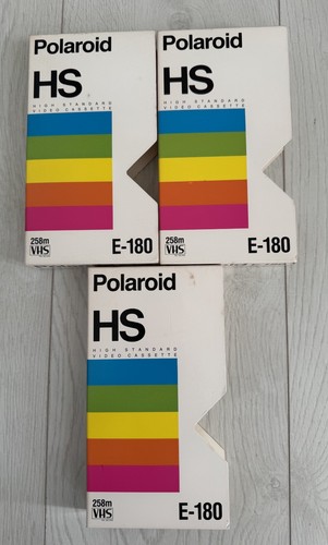 Polaroid 180 vhs tape - hs,