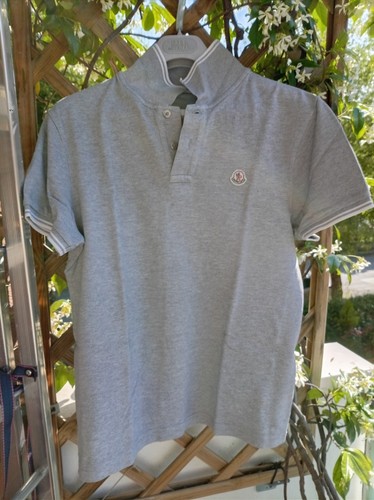 Polo moncler unisex grigio - polo,