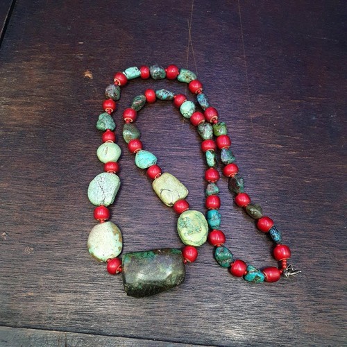 Collana antica perle - collana, di