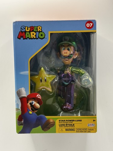 Super mario luigi figure star - luigi,