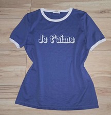 t-shirt celine je t'aime top
