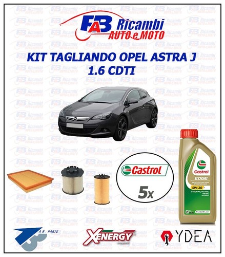Kit tagliando opel astra - astra, 1.6