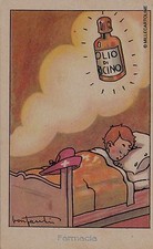 # pubblicitaria medicale: UNVERSITA' FALCOLTA' FARMACIA "OLIO DI RICINO" dis. ..