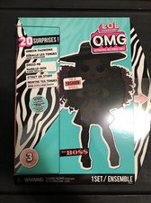LOL Surprise OMG DA BOSS Fashion Doll, con 20 sorprese, vestiti firmati, glit