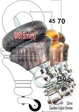 4x Gambe in Legno di Ricambio