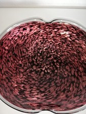 Grande ciotola in vetro di