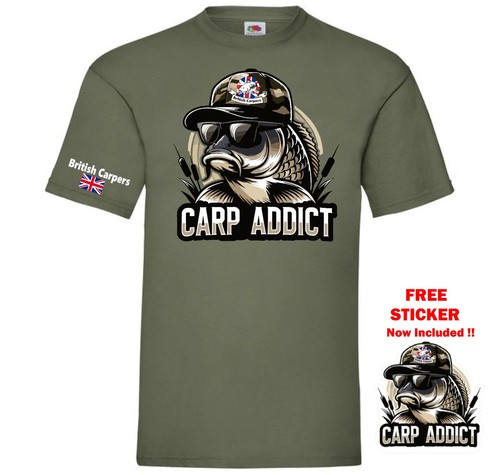 Maglietta british carpers - maglietta,