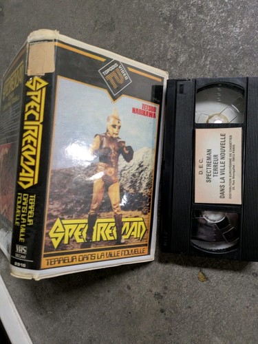 Cassette vhs spectreman - cassette,