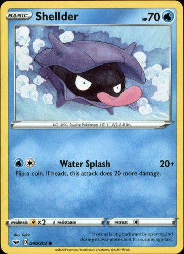 Shellder - (swsh01-040),