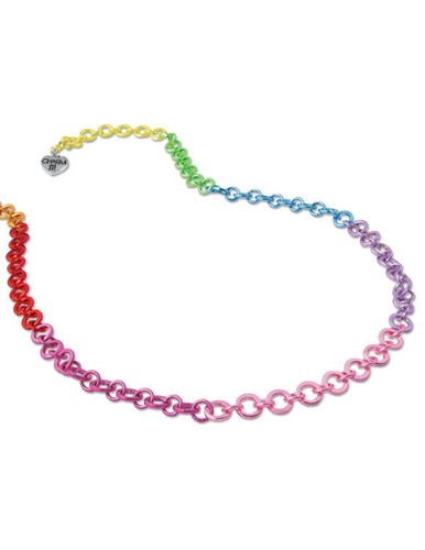 Collana catena arcobaleno - collana,