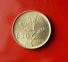 20 LIRE 1979 ERRORE - PUNTO DI