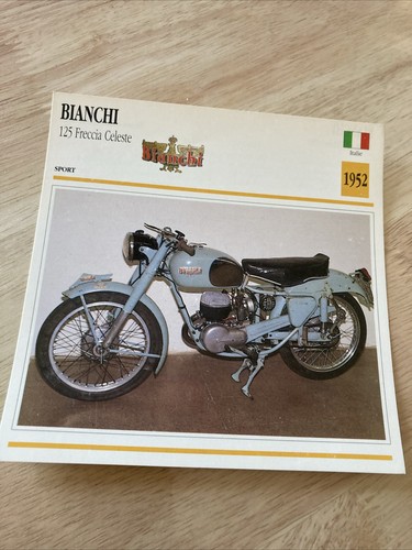 Bianchi 125 freccia - freccia, celeste