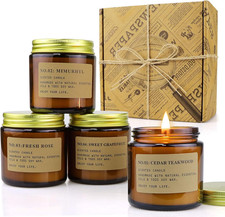 Candele Profumate Set Di 4