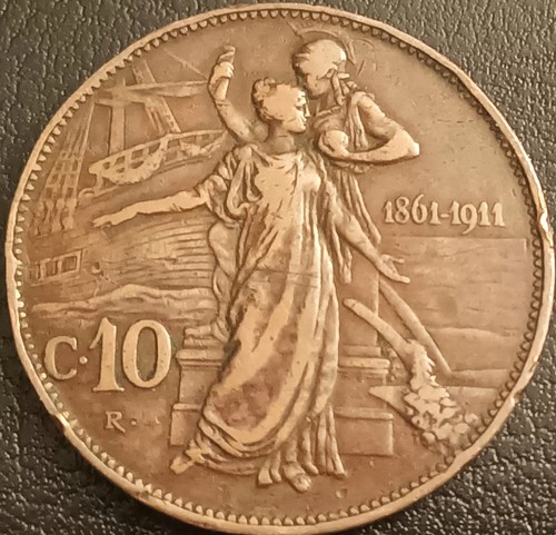 Italia grossa moneta regno - grossa, 10