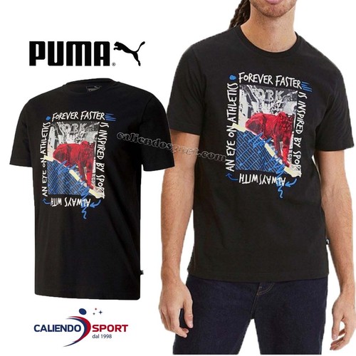 Shirt puma 581915 nero - t-shirt,