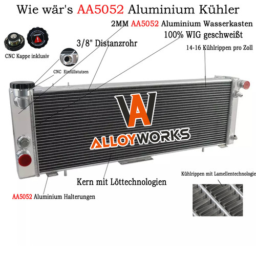 Radiatore acqua per jeep - radiatore,