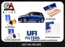 Kit tagliando Lancia Ypsilon 1.3 Multijet JTD fino a 2011 Originali UFI 4 filtri