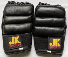 Guanti JK SPORTS SHOOT BOXE a dita libere pelle naturale nero misura L 673