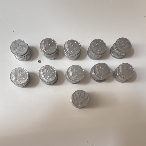 Lotto 110 monete lire - lotto, 10