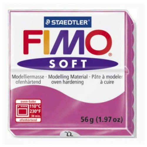 Panetto fimo soft - 22, lampone