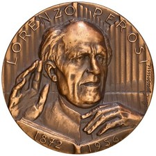 Medaglia Musica, Lorenzo Perosi, Compositore e Direttore di Cori, A. Consonni