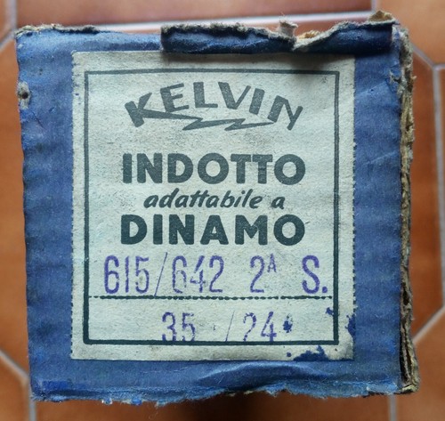 Indotto dinamo fiat 615 - indotto, 615/642