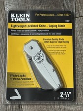 Klein Tools 44007 Coltello leggero con chiusura a scatto 2-1/2 pollici