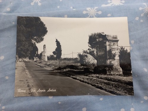 Cartolina roma via appia - cartolina,