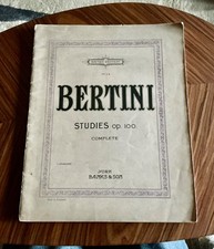 BERTINI STUDIES, Opus 100
