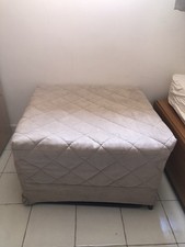 Pouf Letto Evergreenweb – Elegante e Salvaspazio (Colore Tortora)