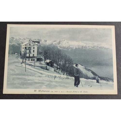 Cartolina mottarone grand - cartolina, m.