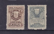 SAN MARINO 1910 STEMMI 1-15