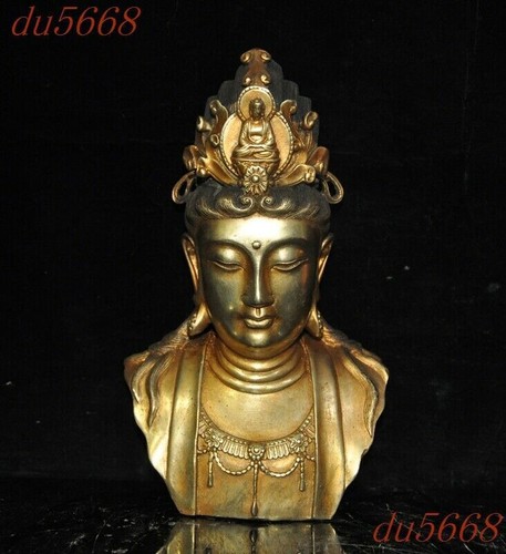 Statua mezzo corpo dea