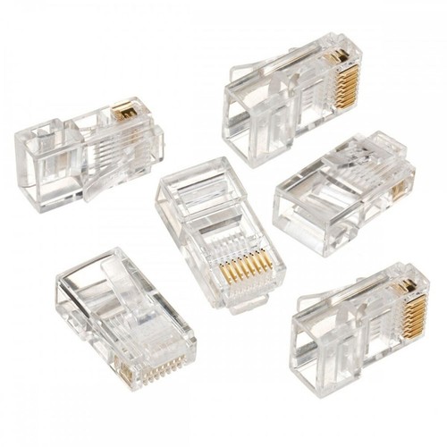 100 pezzi connettore lan - 100, cat5