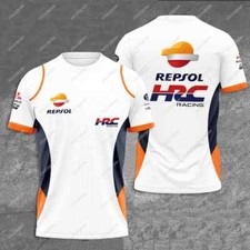 T-shirt Polo Moto GP per HONDA HRC Repsol  Racing Team Riding Sports 3 modelli