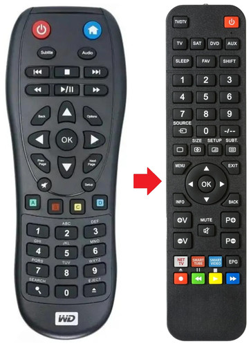 Telecomando adatto per western - telecomando,