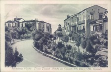 af610 cartolina montecorvino rovella piazza pasquale budella prov di salerno