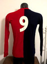 maglia anni '70 MATCH WORN #9 shirt SAMB GUBBIO GENOA TORRES CAGLIARI N0 ennerre