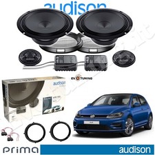 Kit 4 Casse Altoparlanti Anteriori AUDISON APK 165 4Ohm x VW Golf 7 VII 2012>19