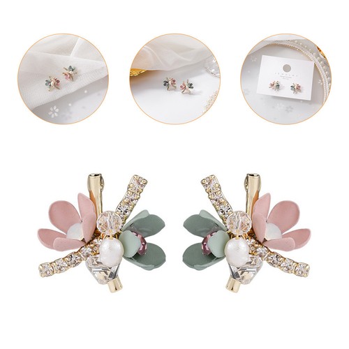 Orecchini fiore fiori pendenti - fiore,