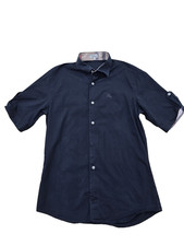 Camicia Burberry slim fit blu