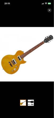 Epiphone les paulyellow slash - paulyellow,