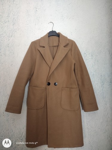 Cappotto over color cammello - cappotto,