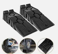 1 paio di rampe di accesso da 2,5 T a 330 mm piattaforma elevatrice in plastica auto rampa auto DE