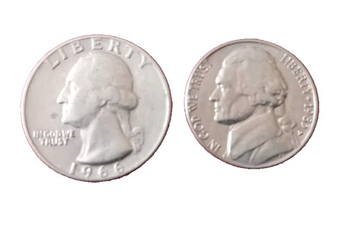1966 quarto dollaro 1983 - di, &