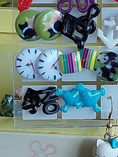 orecchini da bambina vari modelli 12 coppie