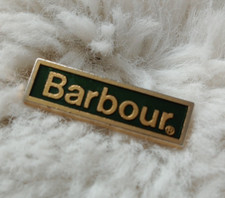 Green Gold Barbour Vintage Pin